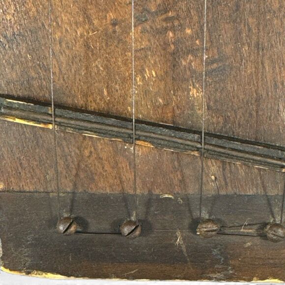 Antique 1930’s Ward Stilson Mahogany 9584 Automatic Harp Music Box Working - Picture 4 of 17